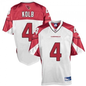 Reebok Kevin Kolb Arizona Cardinals Replica Jersey - White