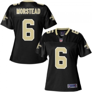 Pro Line Women's New Orleans Saints Thomas Morstead Team Color J