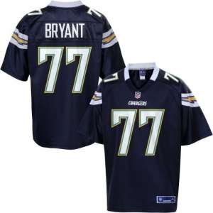 Pro Line Men's San Diego Chargers Charlie Bryant Team Color Jers