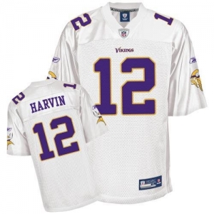 Reebok Minnesota Vikings Percy Harvin Youth Replica White Jersey