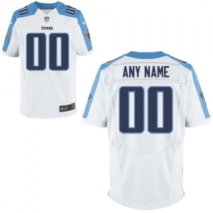 Nike Tennessee Titans Customized Elite Jersey - White