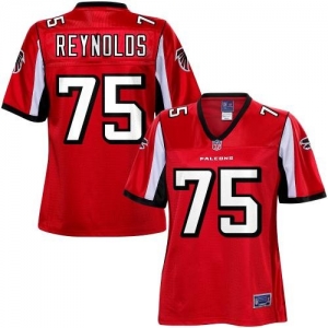 Pro Line Women's Atlanta Falcons Garrett Reynolds Team Color Jer