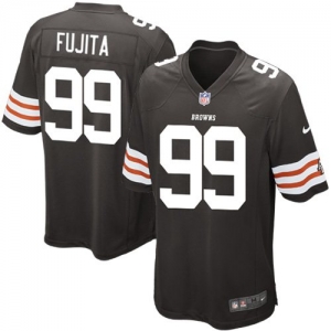 Nike Scott Fujita Cleveland Browns Youth Game Jersey - Brown