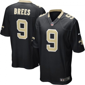 Nike Drew Brees New Orleans Saints Youth Game Jersey - Black