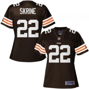 Pro Line Women's Cleveland Browns Buster Skrine Team Color Jerse