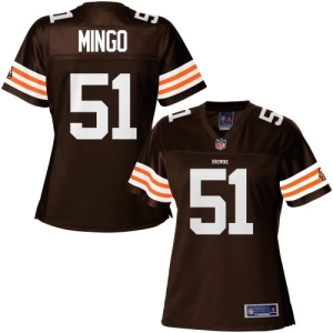 Pro Line Women's Cleveland Browns Barkevious Mingo Team Color Je