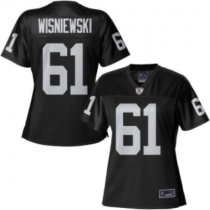 Pro Line Women's Oakland Raiders Stefen Wisniewski Team Color Je