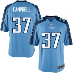 Nike Youth Tennessee Titans Tommie Campbell Team Color Game Jers