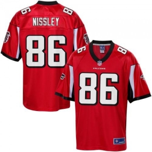 Pro Line Men's Atlanta Falcons Adam Nissley Team Color Jersey