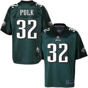 Pro Line Men's Philadelphia Eagles Chris Polk Team Color Jersey