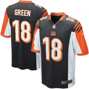 Nike A.J. Green Cincinnati Bengals Youth Game Jersey - Black