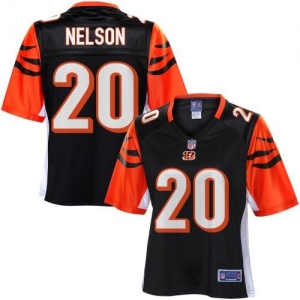 Pro Line Women's Cincinnati Bengals Reggie Nelson Team Color Jer