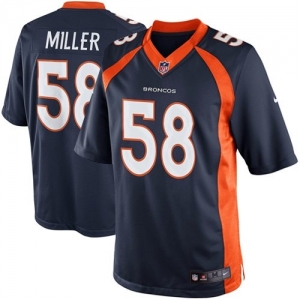 Nike Von Miller Denver Broncos The Limited Jersey - Navy Blue