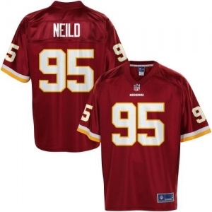 Pro Line Men's Washington Redskins Chris Neild Team Color Jersey