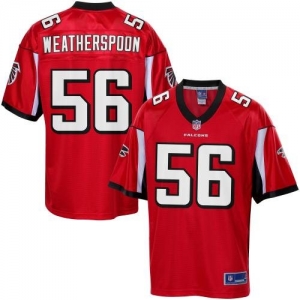 Pro Line Men's Atlanta Falcons Sean Weatherspoon Team Color Jers