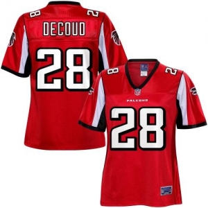 Pro Line Women's Atlanta Falcons Thomas DeCoud Team Color Jersey