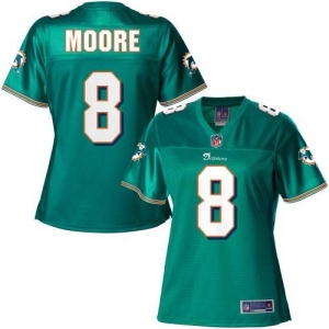 Pro Line Women's Miami Dolphins Matt Moore Team Color Jersey