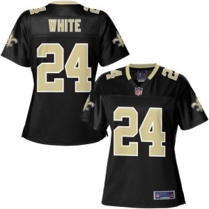 Pro Line Women's New Orleans Saints Corey White Team Color Jerse