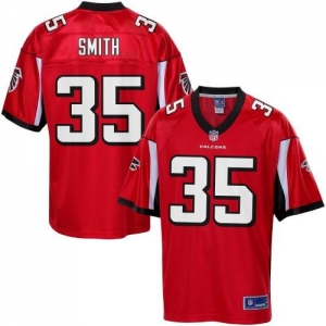 Pro Line Men's Atlanta Falcons Antone Smith Team Color Jersey