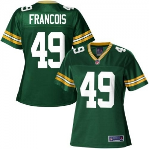 Pro Line Women's Green Bay Packers Robert Francois Team Color Je