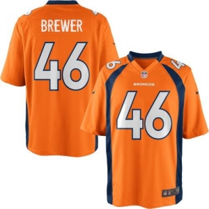 Nike Youth Denver Broncos Aaron Brewer Team Color Game Jersey