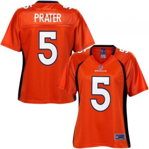 Pro Line Women's Denver Broncos Matt Prater Team Color Jersey