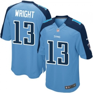 Nike Men's Tennessee Titans Kendall Wright Team Color Game Jerse