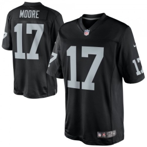 Nike Denarius Moore Oakland Raiders The Limited Jersey - Black