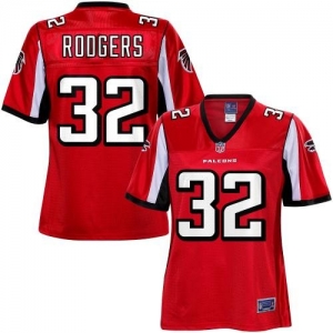 Pro Line Women's Atlanta Falcons Jacquizz Rodgers Team Color Jer