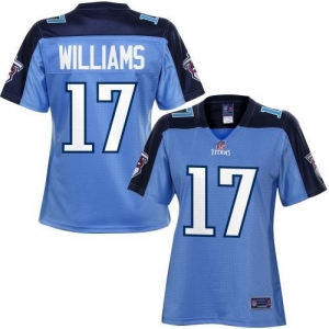 Pro Line Women's Tennessee Titans Damian Williams Team Color Jer