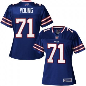 Pro Line Women's Buffalo Bills Sam Young Team Color Jersey