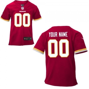 Nike Washington Redskins Infant Customized Team Color Game Jerse