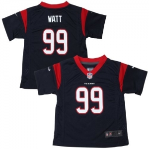 Nike J.J. Watt Houston Texans Toddler Game Jersey - Navy Blue