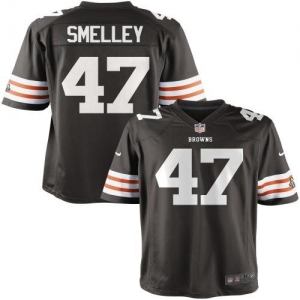 Nike Youth Cleveland Browns Brad Smelley Team Color Game Jersey