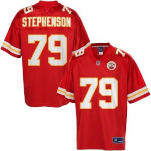 Pro Line Men's Kansas City Chiefs Donald Stephenson Team Color J