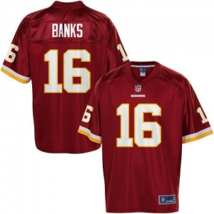 Pro Line Men's Washington Redskins Brandon Banks Team Color Jers