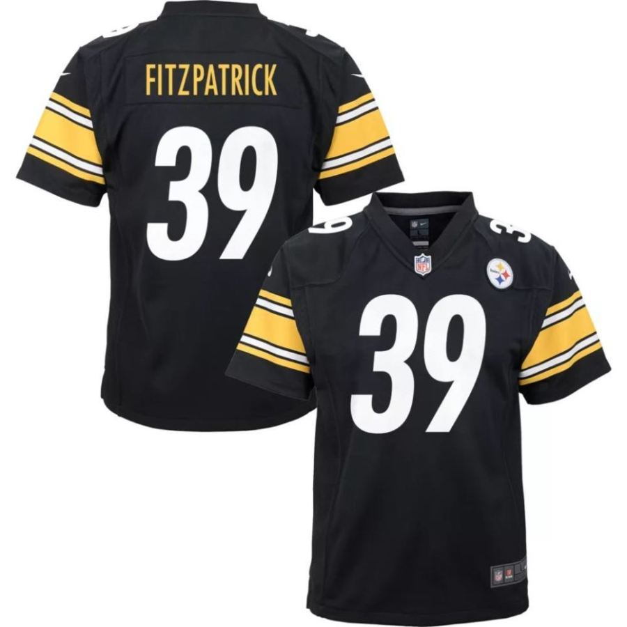 Nike Youth Pittsburgh Steelers Minkah Fitzpatrick #39 Black Game