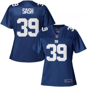 Pro Line Women's New York Giants Tyler Sash Team Color Jersey