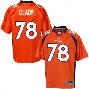 Pro Line Men's Denver Broncos Ryan Clady Team Color Jersey