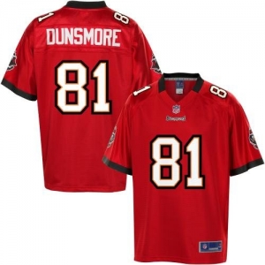 Pro Line Men's Tampa Bay Buccaneers Drake Dunsmore Team Color Je