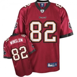 Reebok Kellen Winslow Tampa Bay Buccaneers Replica Jersey - Red