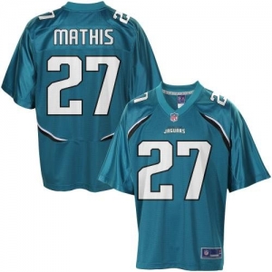 Pro Line Men's Jacksonville Jaguars Rashean Mathis Team Color Je