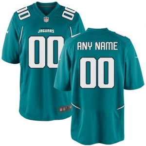 Nike Jacksonville Jaguars Custom Game Jersey - Teal