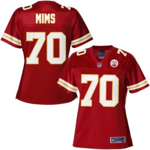 Pro Line Women's Kansas City Chiefs David Mims Team Color Jersey