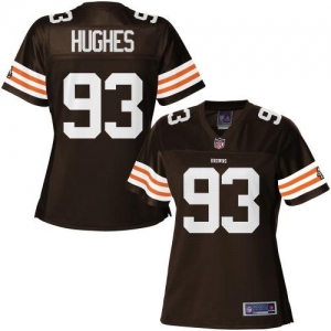 Pro Line Women's Cleveland Browns John Hughes Team Color Jersey