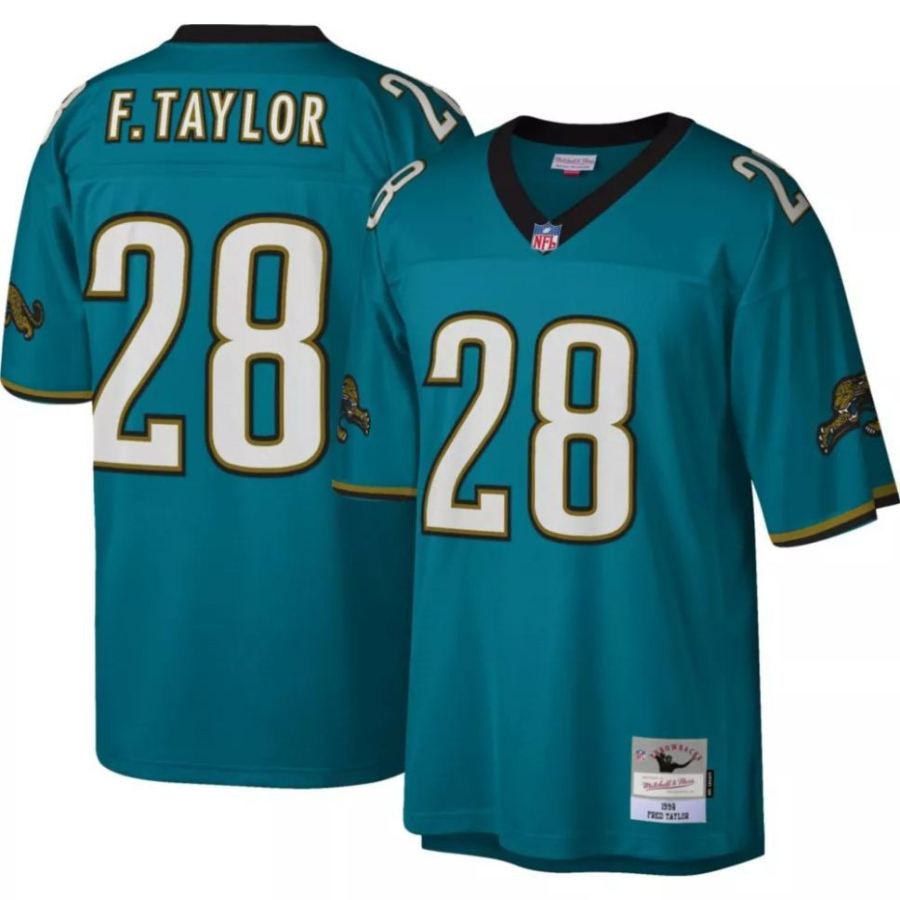 Mitchell & Ness Men's Jacksonville Jaguars Fred Taylor #28 Teal