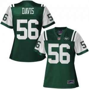 Pro Line Women's New York Jets Demario Davis Team Color Jersey