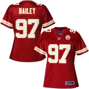 Pro Line Women's Kansas City Chiefs Allen Bailey Team Color Jers