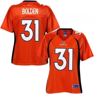 Pro Line Women's Denver Broncos Omar Bolden Team Color Jersey