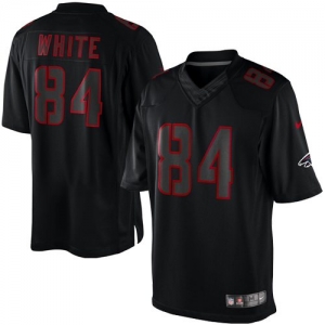 Nike Roddy White Atlanta Falcons Impact Twill Jersey - Black